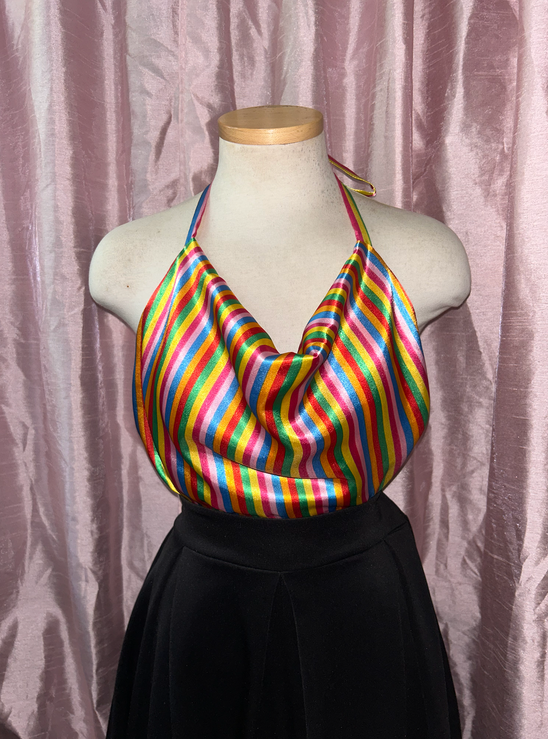 Blusa Multicolor con cuello V