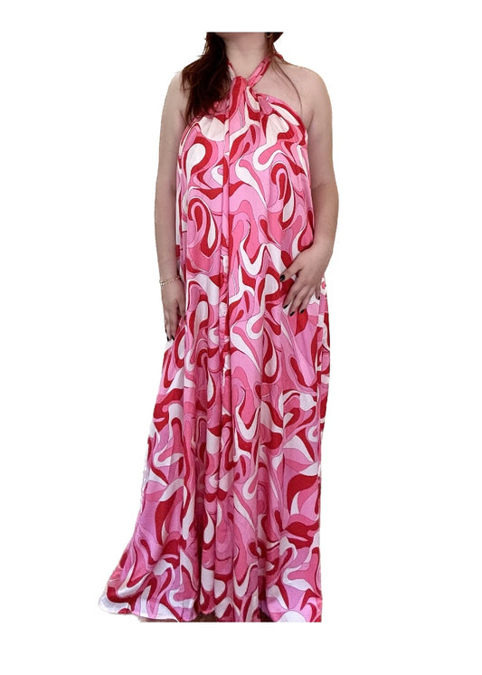 Vestido Maxi Rosa