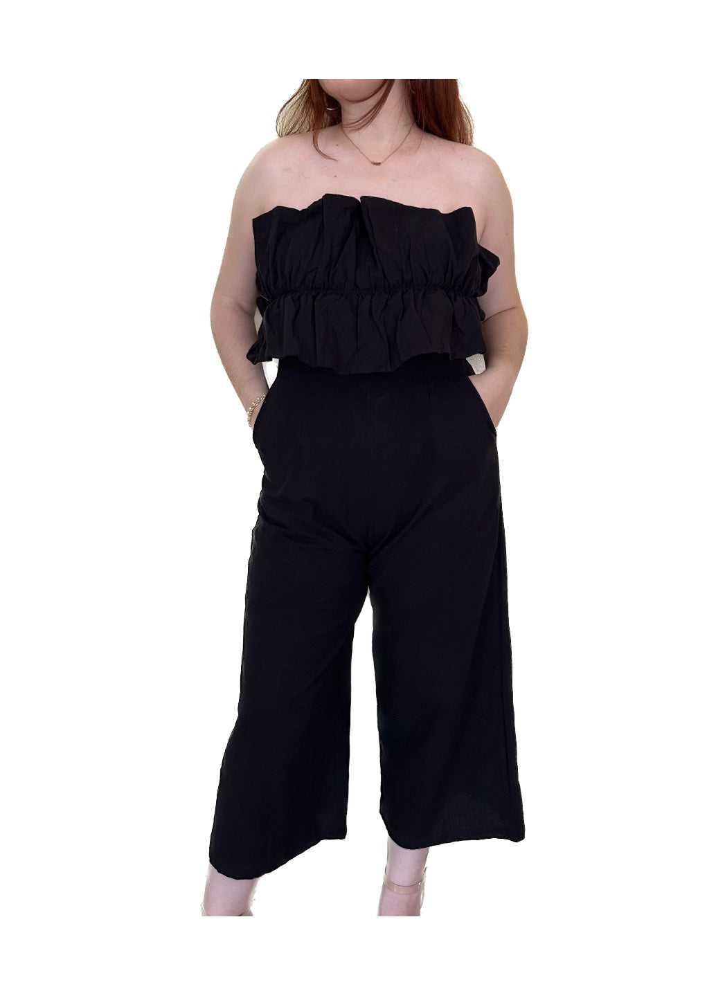 Jumpsuit con espalda abierta