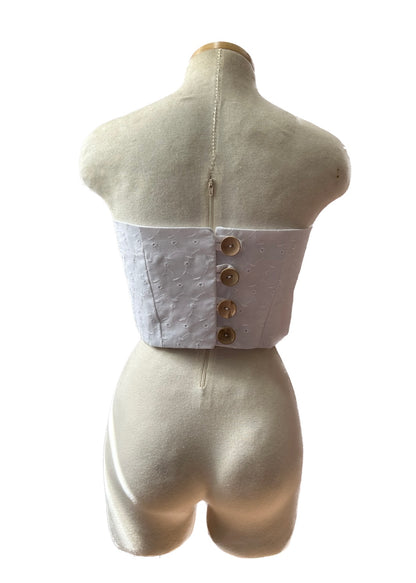 Bustier Blanco